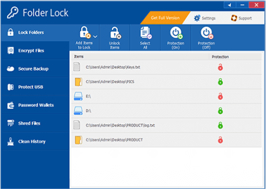 Folder Lock for PC