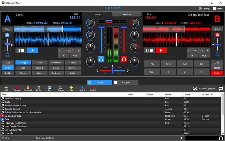 DJ Mixer for PC