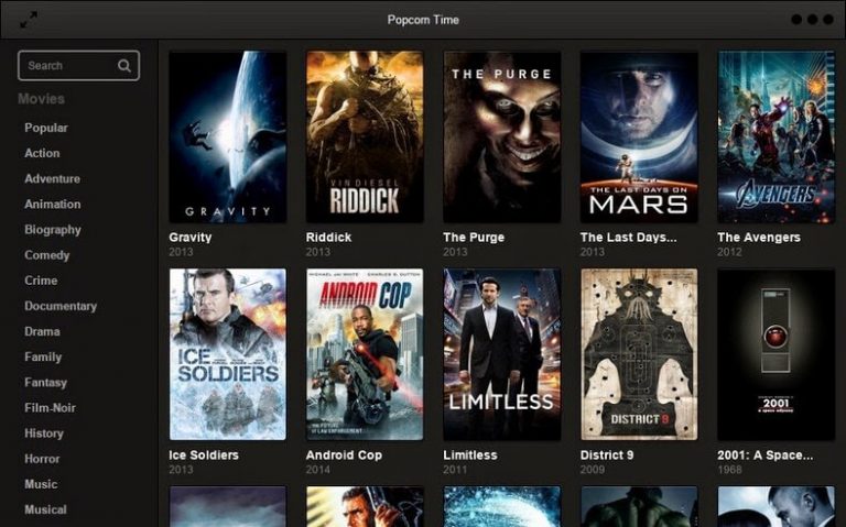 popcorn time for windows 7