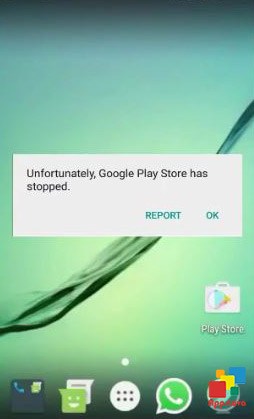 Unfortunately Google Play Store has Stopped