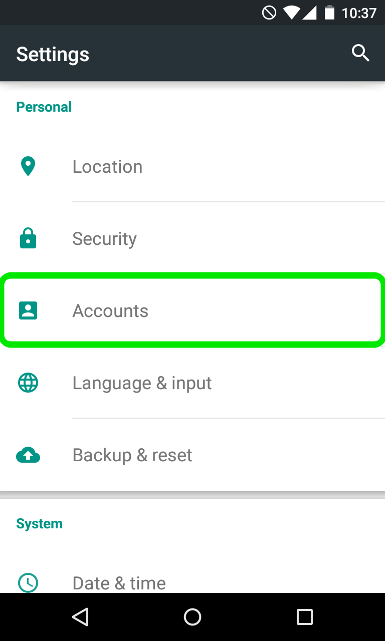 log out of play store