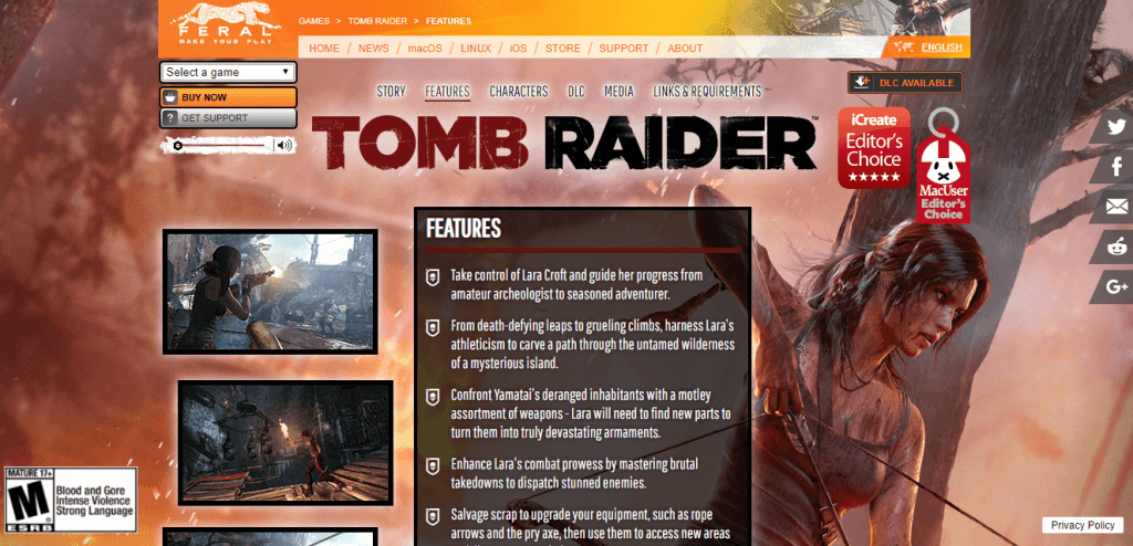 Tomb Raider for Mac
