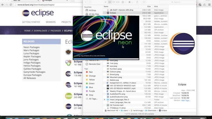 Eclipse for Mac