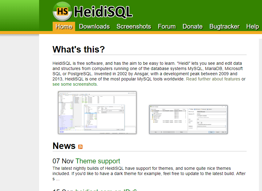 HeidiSQL for Mac