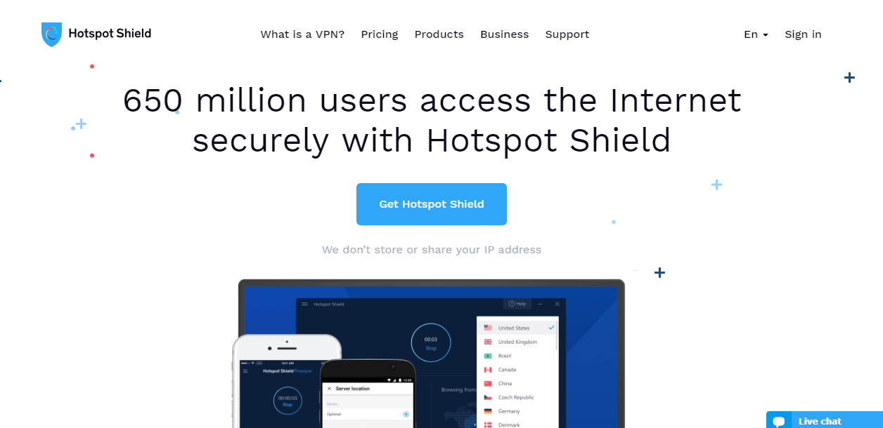 Hotspot Shield for Mac