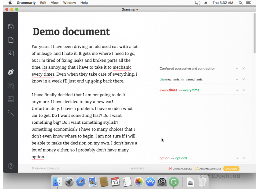Grammarly for Mac