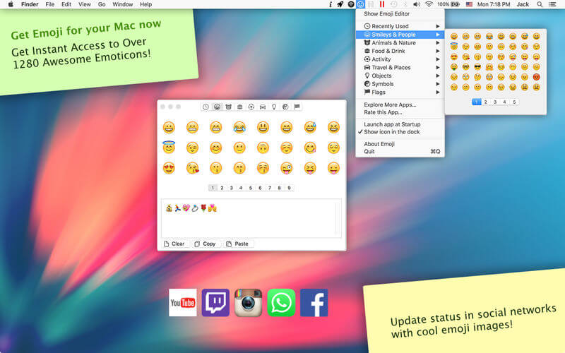 Emoji for Mac