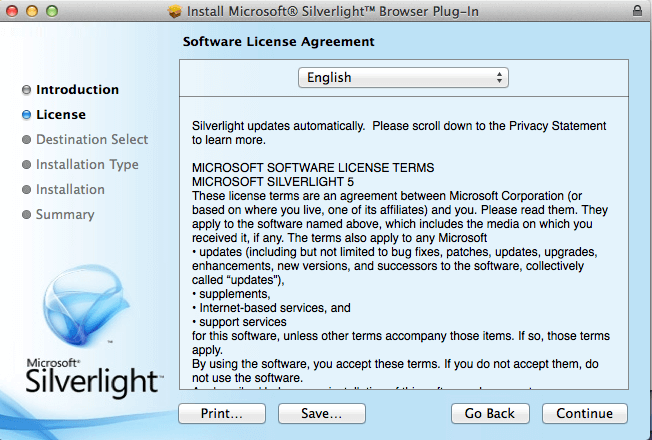 Microsoft Silverlight for Mac