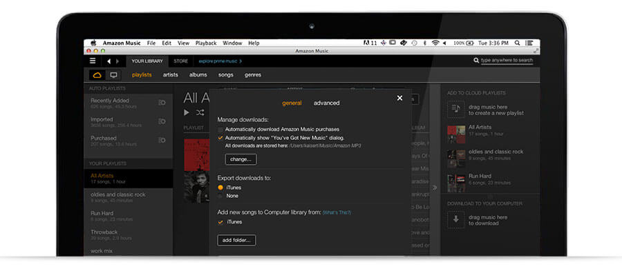Amazon Music App for Mac