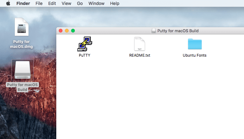Putty for Mac