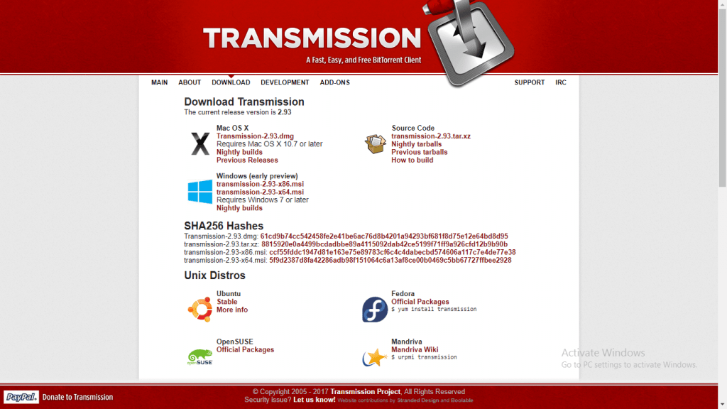 Transmission for Mac