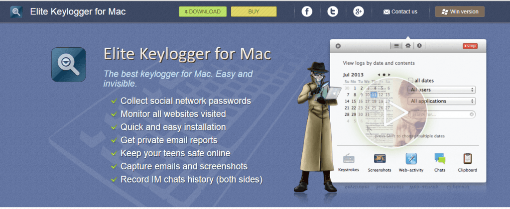 Keylogger for Mac 