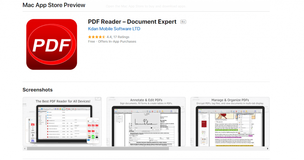 PDF Reader for Mac