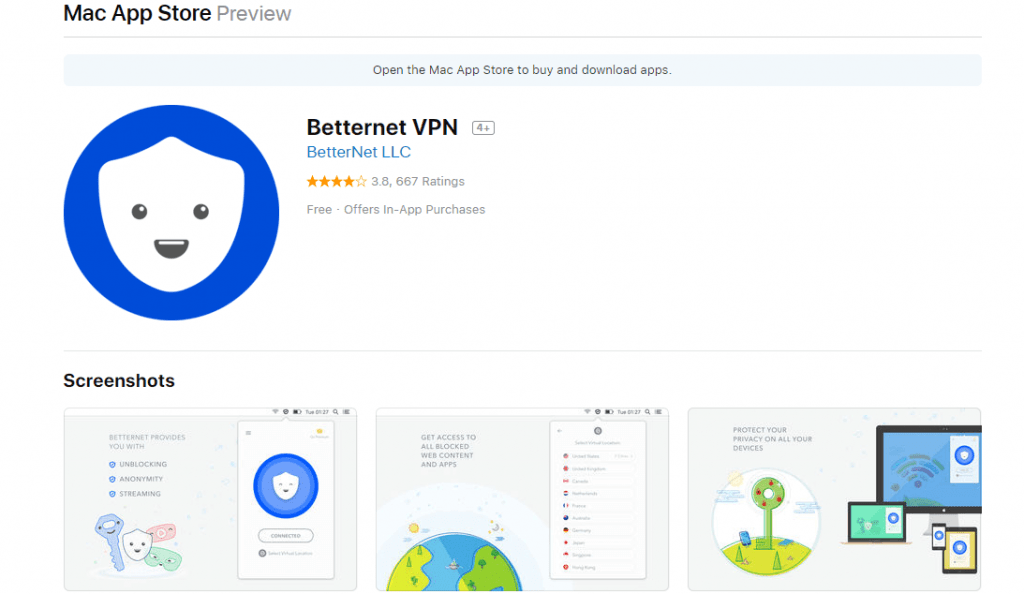 Unlimited Free VPN for Mac