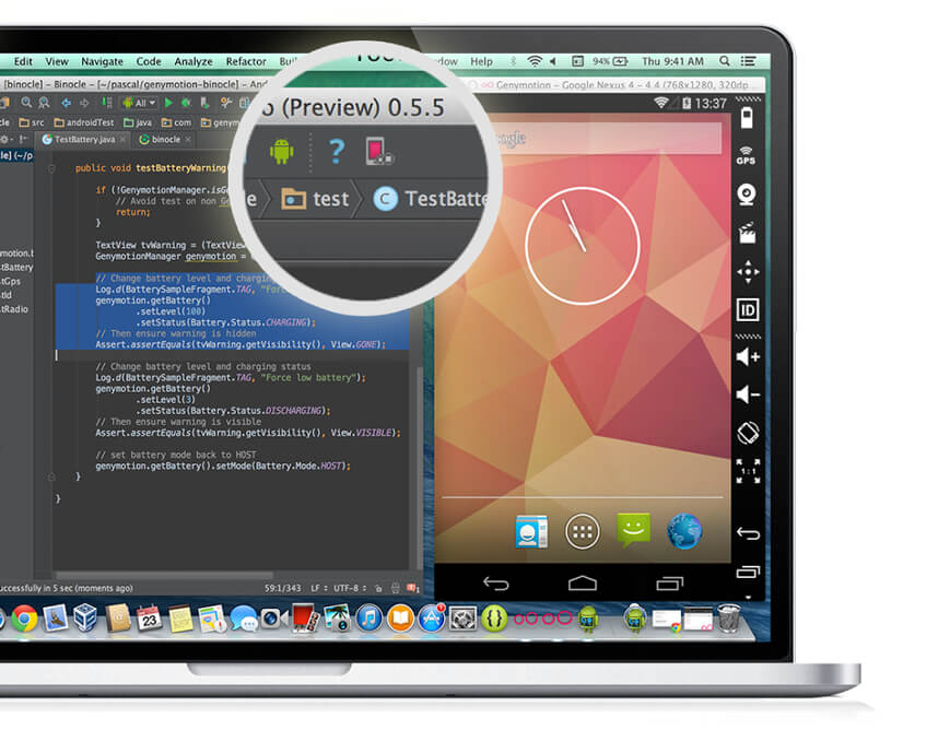 Android Emulator for Mac