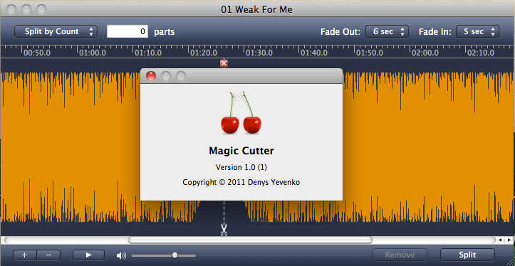 MP3 Cutter for Mac