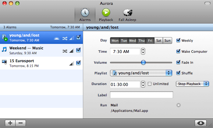 Alarm Clock for Mac